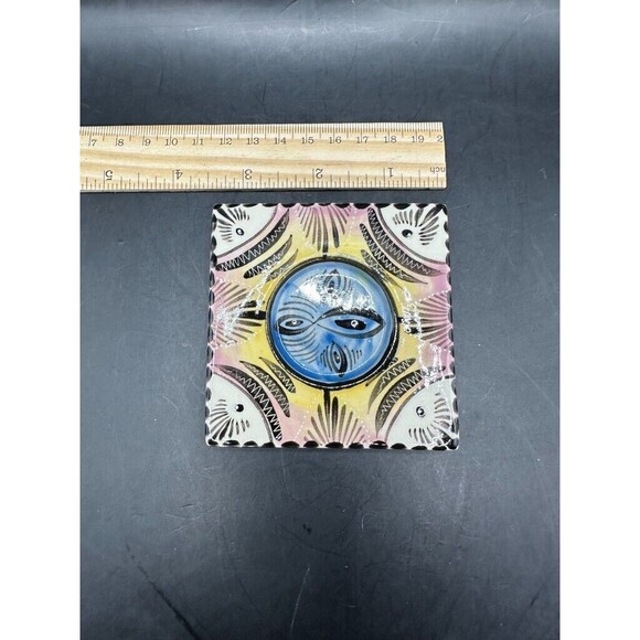 Vintage Penzo 2007 Votive Candle Holder Handmade Handpainted Joseph Munsaka - Picture 4 of 6